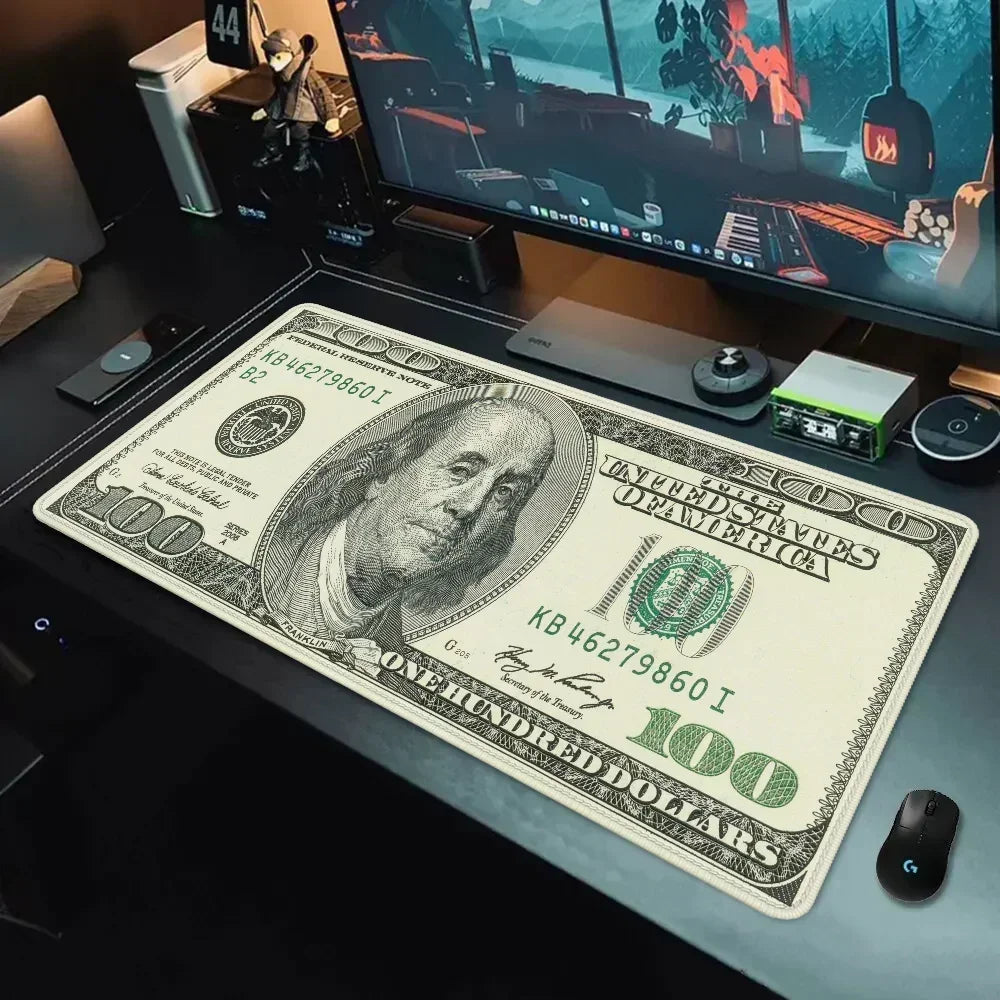 Alfombrilla Gamer con Forma de dólar